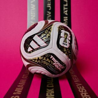 FIFA World Cup 26™ adidas Trionda Finals Pro Match Ball (SKU: JY8928). Photo via adidas.