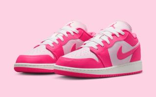 The Big Kid's Air Jordan 1 Low 'Pink Foam' Arrives April 1