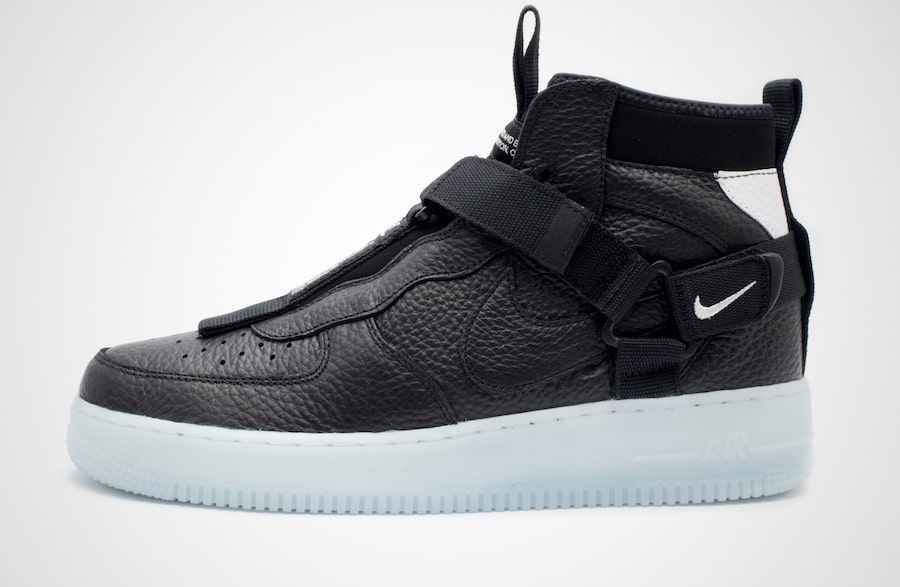 Available Now // “Black Ice” Air Force 1 Mid Utility | House of Heat°