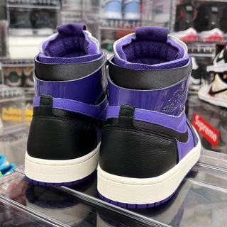 Air Jordan 1 Mid Black Gym Violett White