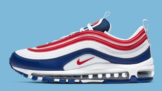 nike air max 97 white navy red cw5584 100 release date info 2