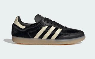 Adidas Prepare Another Samba in Black Pony Hair