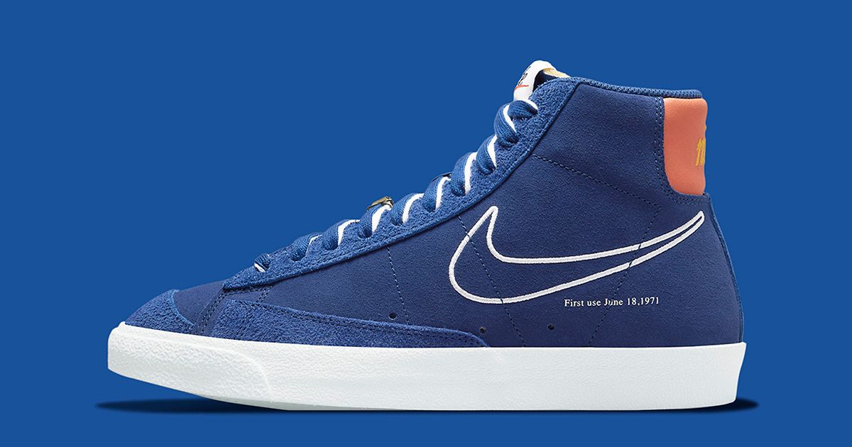 Nike Blazer Mid 77 First Use Deep Royal Blue Mens Size 10 Nike Blazer Mid  main image 2