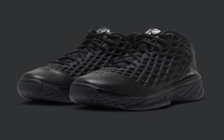 Nike Kobe 3 Low "Black" Protro basketball shoe from Nike Basketball's "Droppin' Gems" Series.