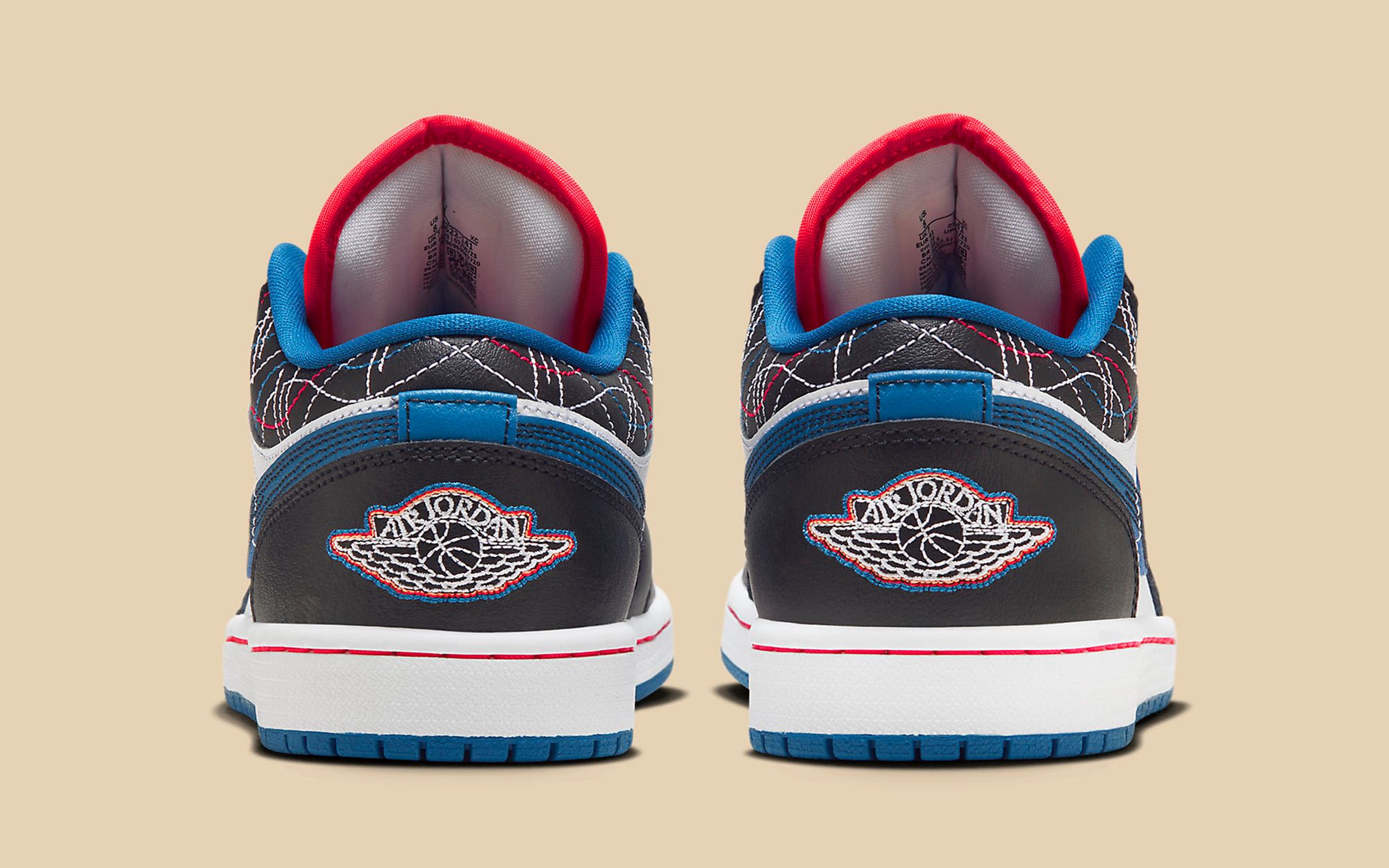 The Air Jordan 1 Low Dons a Sashiko-Inspired Touch | House of Heat°