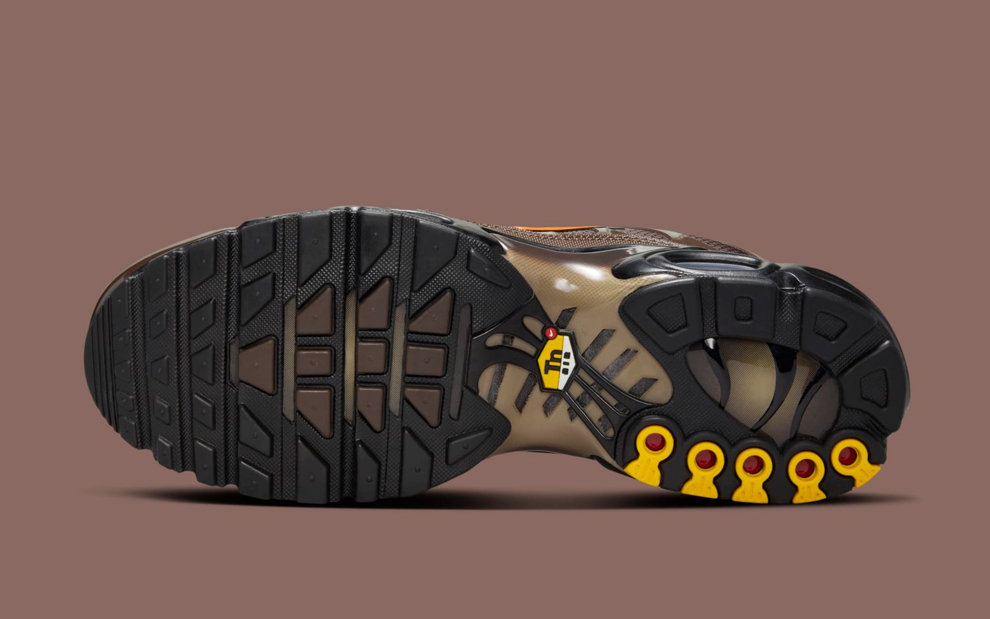 The Nike Air Max Plus is Available Now in Brown and Orange
