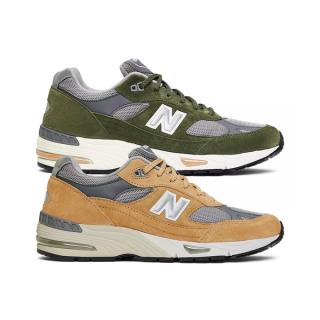 The New Balance 991 Made in UK is Available Now is Tan and Olive Suede