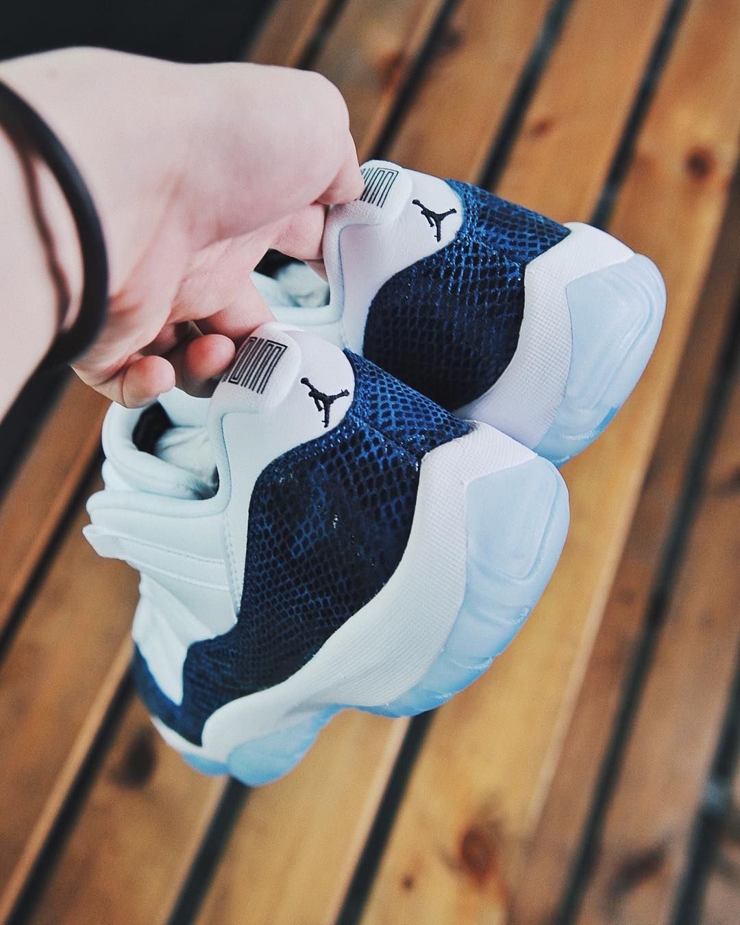 Jordan 11 navy sales snakeskin release date