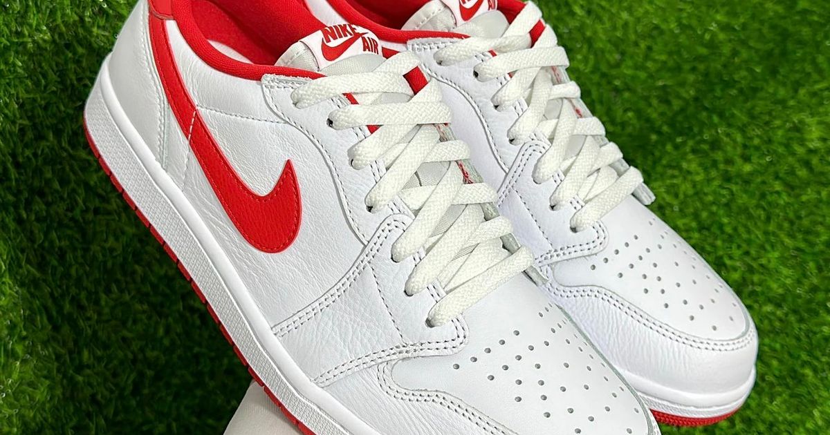 low jordan 1 red