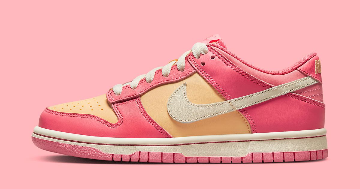 The Nike Dunk Low Surfaces in Peach, Strawberry and Cream Colors House of Heat°