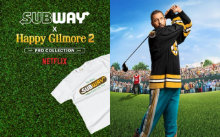 Netflix and Subway present a Happy Gilmore 2-inspired apparel and footwear collection.