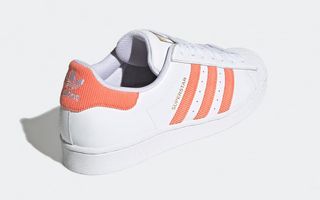 adidas Basics superstar corduroy white orange h00207 3