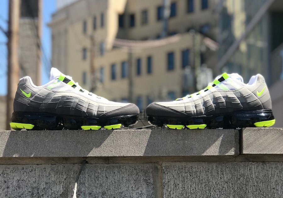 Release Details for the Nike Air VaporMax 95 Neon are here House of Heat