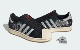 The Adidas Superstar "Tokyo Sukajan" Honors Traditional Souvenir Jackets