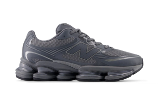 New Balance ABZORB 2000 in a "Dark Grey" color scheme.
