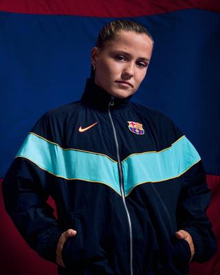 FC Barcelona 26/27 Third Track Jacket. Photo via FC Barcelona.