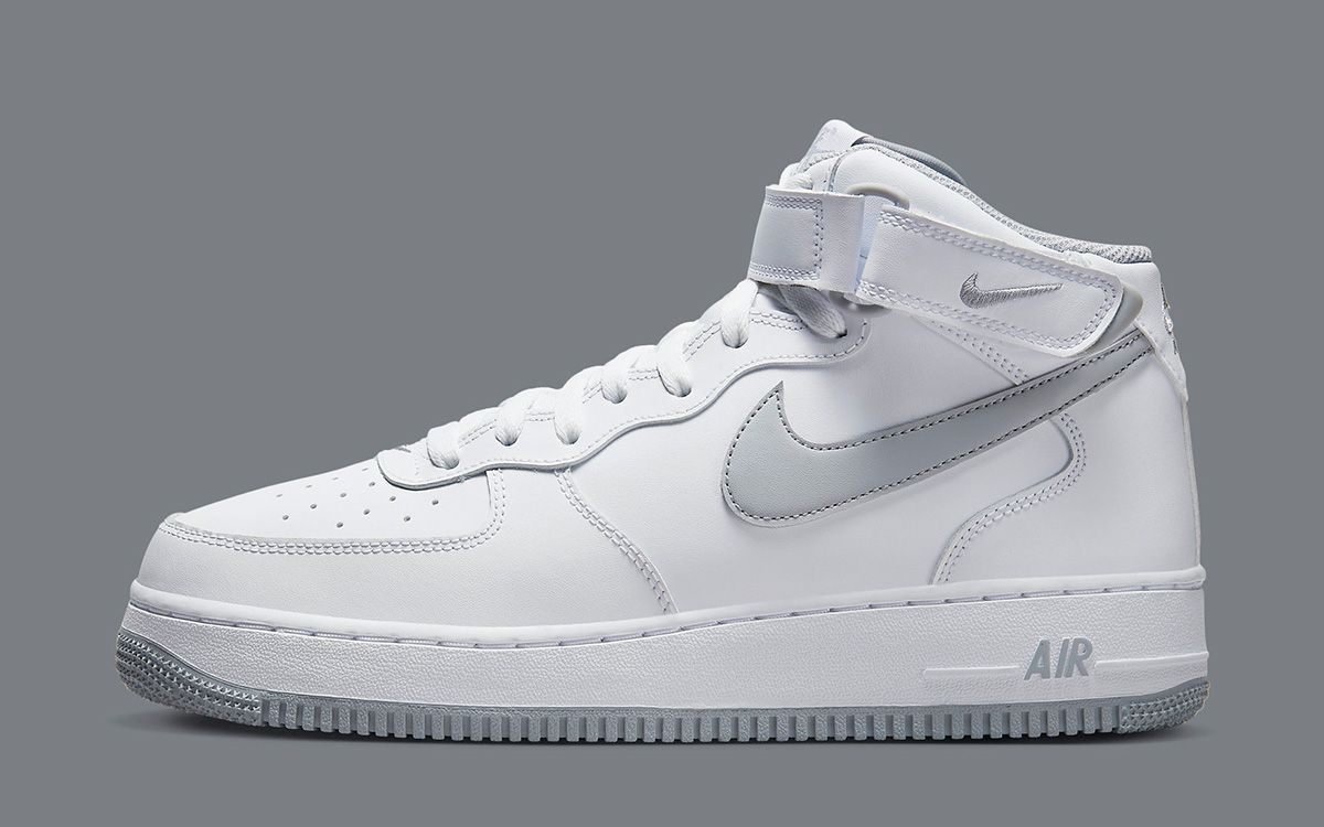 Nike Air Force 1 Mid White Grey DV0806-100 Release Date