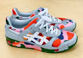 COMME des GARÇONS SHIRT Collaborate on Colorful Camo-Covered GEL-Lyte III