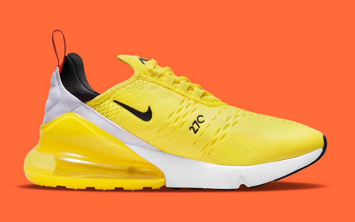 Just Dropped Nike Air Max 270 Yellow Strike House of Heat