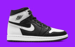 Air sneaker Jordan 1 High OG “Black/White” Releasing Spring 2024