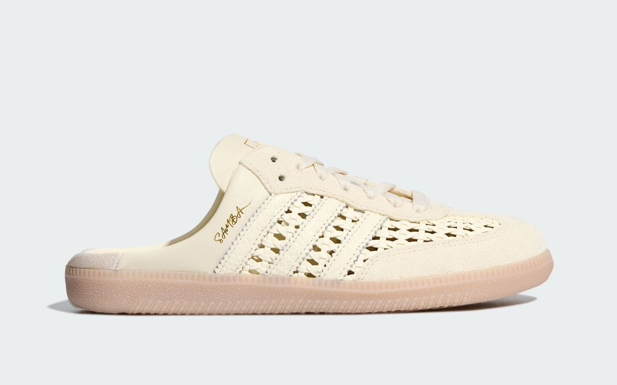 adidas gazelle silver green womens Samba 62 in White/Brown – SVRN