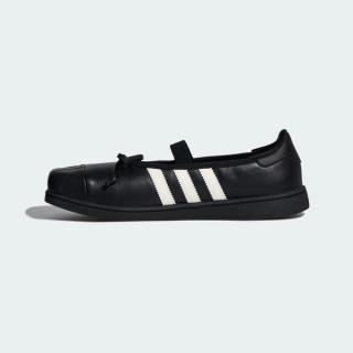 JENNIE x adidas Superstar Square Ballet "Black/White" (SKU: LB3787). Photo via adidas.