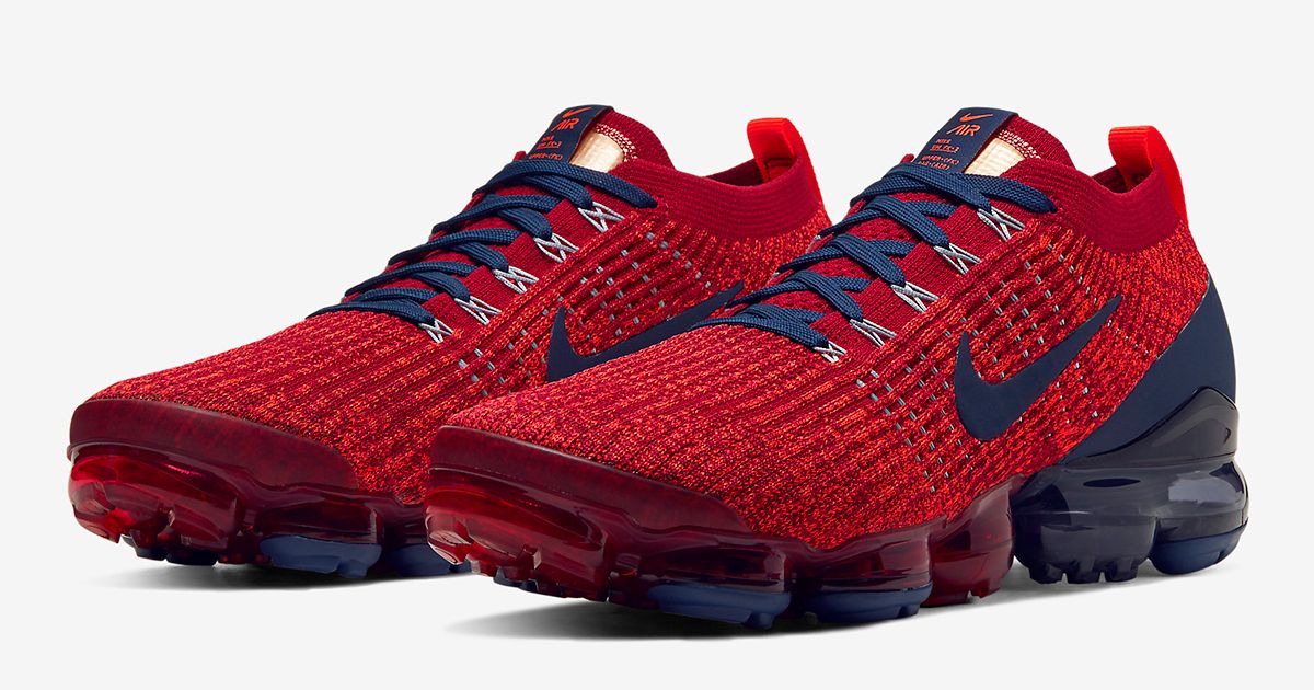 vapormax flyknit 3 noble red