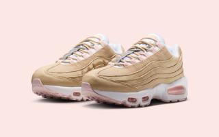 Big Kids' Big Bubble Nike Air Max 95 "Linen" by Kith for Big Kids.