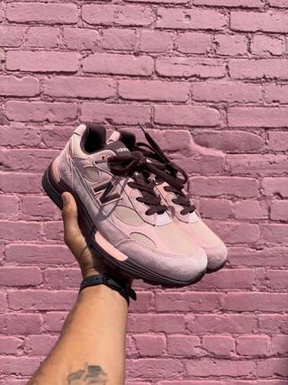 New Balance 990v4 "Chocolate City" (Pink Chalk, SKU: N/A).