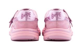 "Pink" BAPE® MARY JANE STA. Photo via BAPE®.