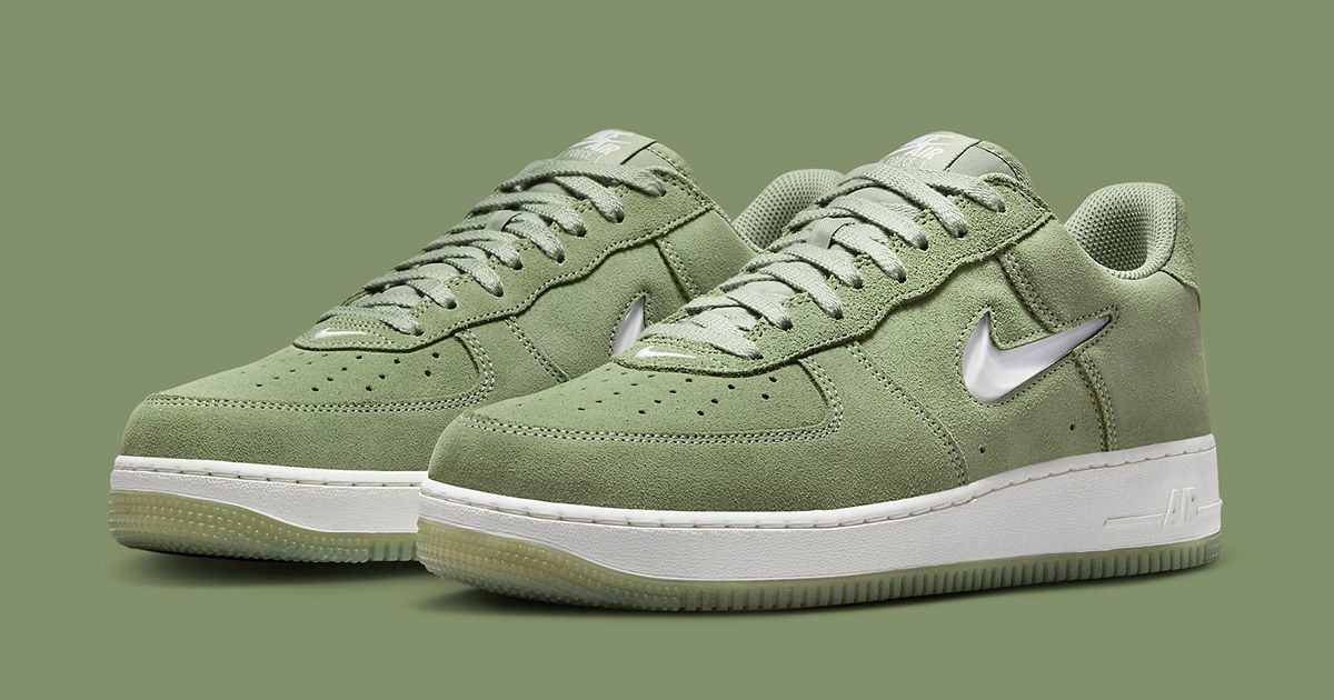 Air Force 1 Low Jewel “Oil Green” Joins Nike’s Color of the Month ...