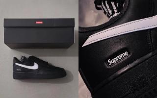 Supreme x Nike Air Force 1 Returns in Monochrome for Fall 2025