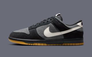 The Nike Dunk Low Gears Up in Black, Grey, and Gum