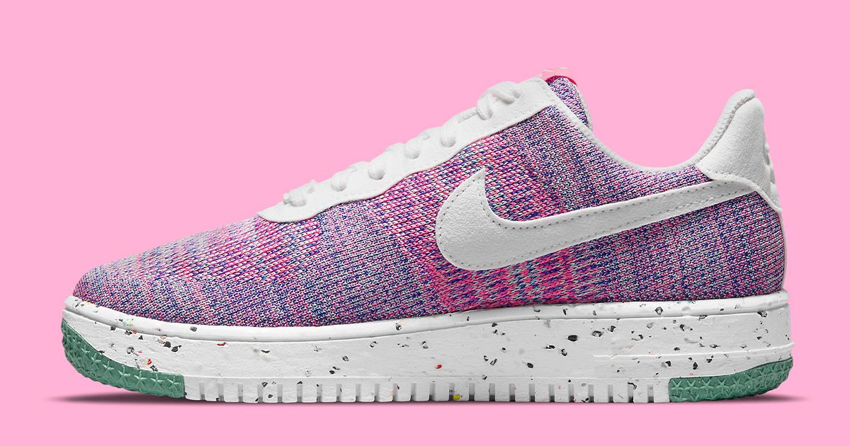 Air Force 1 Flyknit Crater Pops-Up with Pink and Purple Weave | House ...