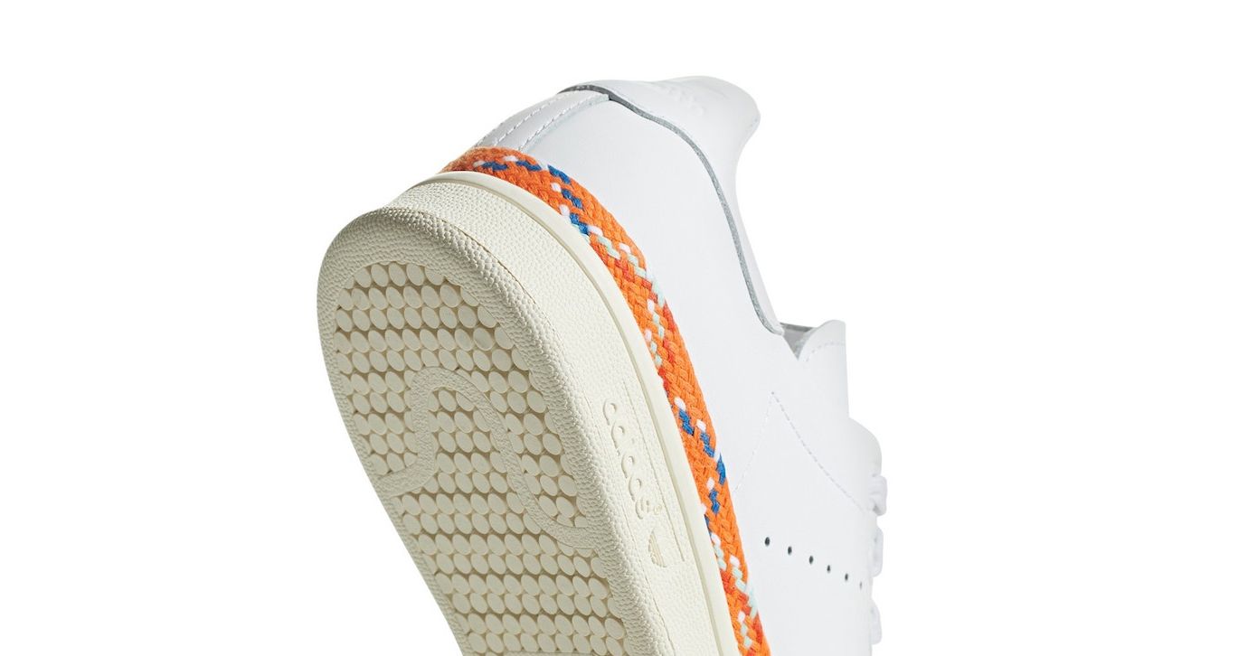 Adidas stan smith hot sale woven white