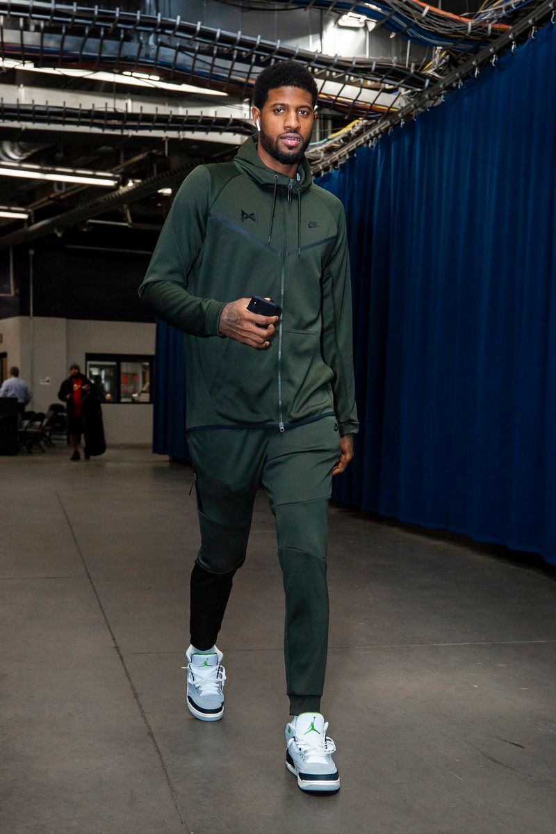 Paul George //Air Jordan 3 "Chlorophyll"