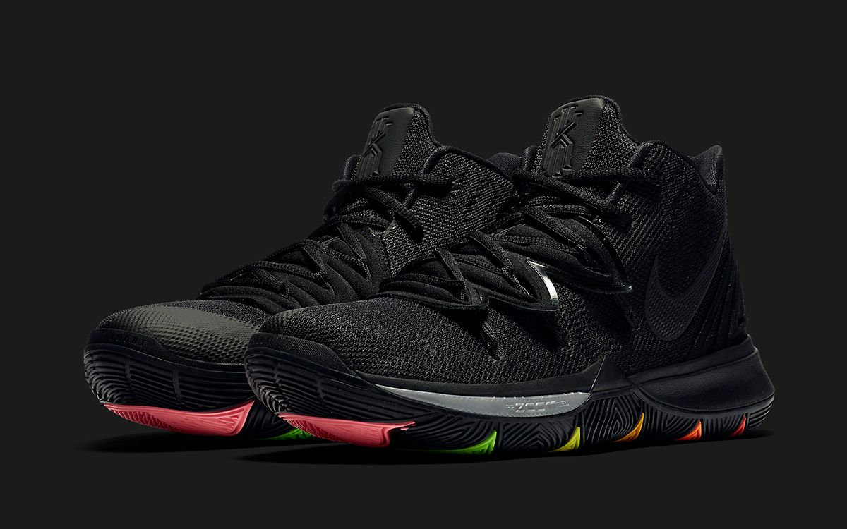 Kyrie 5 cheap pure black