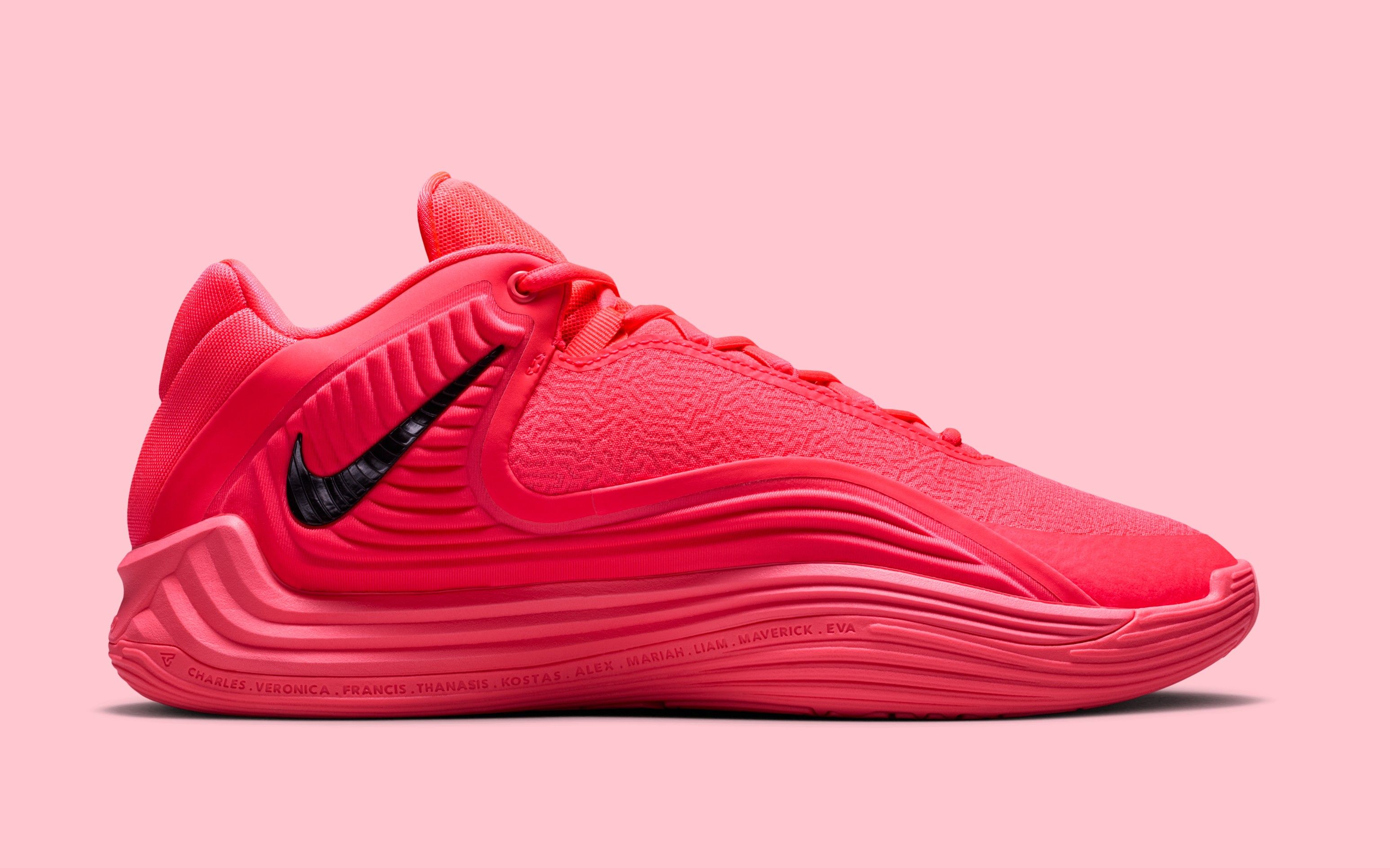 Nike Giannis Freak 7 \'Bred For It\' Pink Solar Red HF3450-600 Men\'s Sz 10.5 Shoes Nike Giannis Freak 7  main image 2