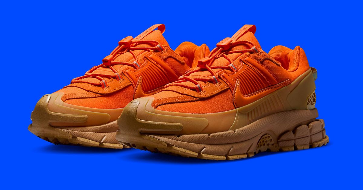 Safety Orange Converges On The Latest Nike Zoom Vomero Roam 
