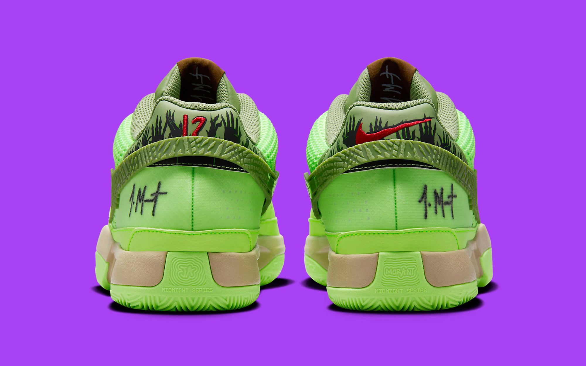 【箱アリ】NIKE JA1 Halloween Nike Ja 1 Low 'Zombie' Halloween Ja Morant FD6565-300 | eBay