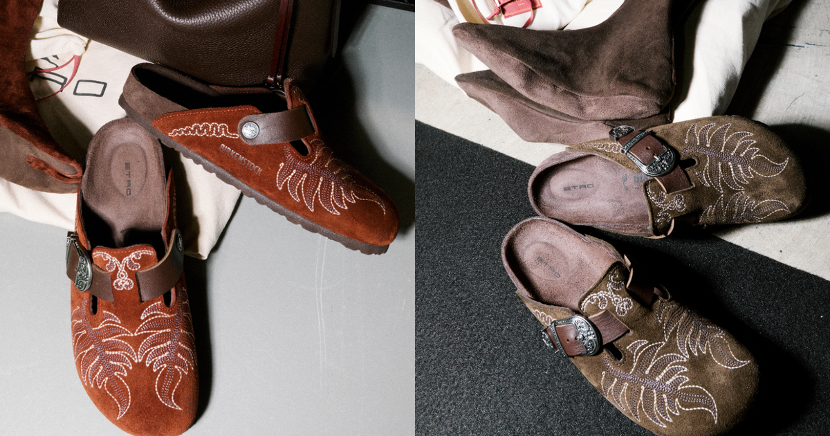Etro and Birkenstock Give the Boston a Western Makeover