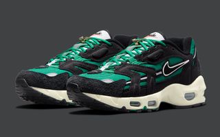 Nike Air Max 96 II “First Use” Gears-Up in Green and Black