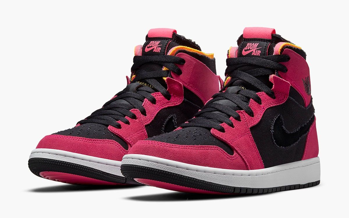 AIR JORDAN 1 MID PS 'BLACK good ARCTIC PUNCH' Girls Toddler