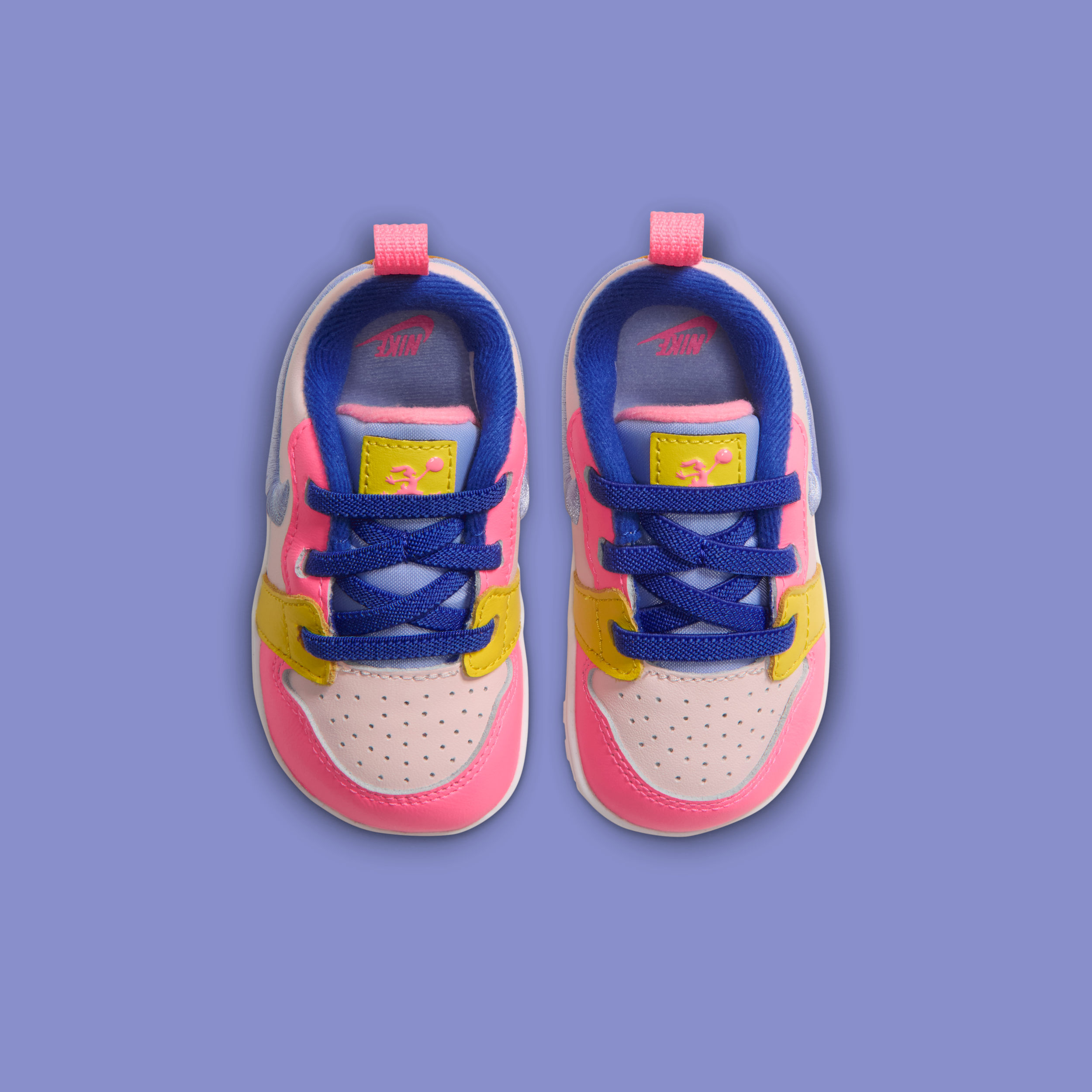 Baby's Space Jam x Jordan First 1 Shoe Box (SKU: IM5771-600). Photo via Nike.