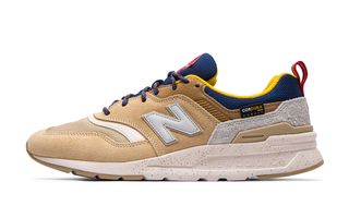 Available Now // CORDURA New Balance 997H in Beige, Blue and Gold