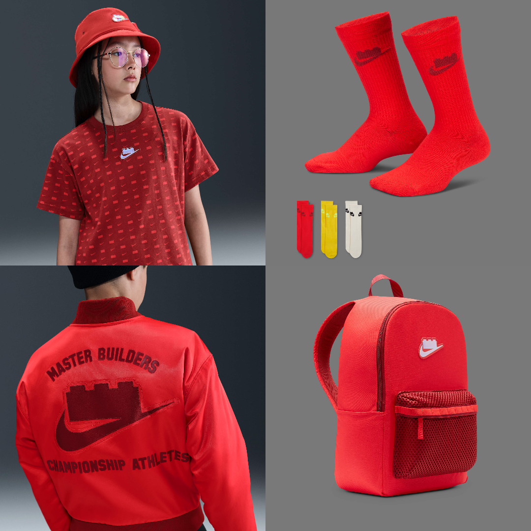 Nike x LEGO Fall 2025 Apparel Collection Drops Sept. 1 | House of Heat Nike x LEGO Fall 2025 Apparel Collection Drops Sept. 1 | House of Heat