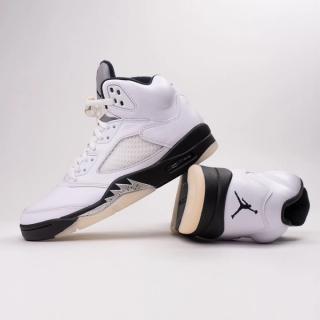 Detailed Looks: Air Jordan 5 "White/Black"