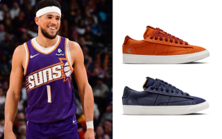 First Look: Nike Book Blazer Pack in “Campfire Orange” and “College Navy”