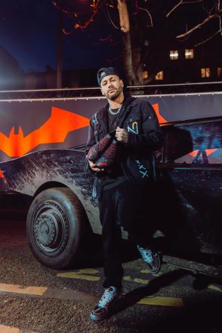 Neymar Jr. at The Batman x PUMA Launch (2022). Photo via Neymar Jr.