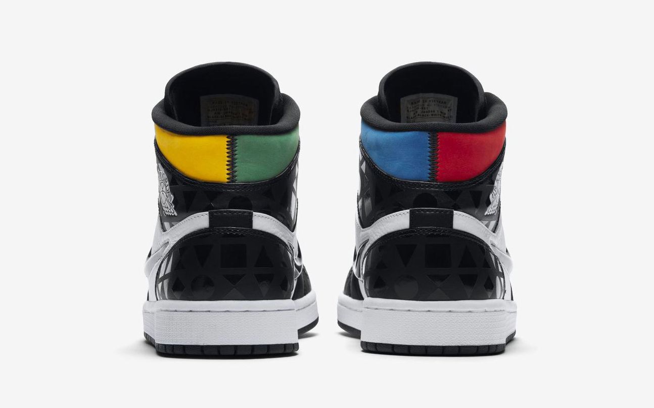 Official Looks at the Air Jordan 1 Mid Quai 54 House of Heat